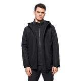 Jack Wolfskin Taubenberg 3'ü 1 arada erkek montu