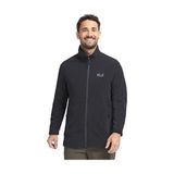 Jack Wolfskin Taunus 100 Fz M Erkek Outdoor Polar Ceket A65793-6000 Siyah - XL