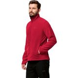 Jack Wolfskin Taunus Fz Erkek Kırmızı Polar Ceket - 2XL - Bordo