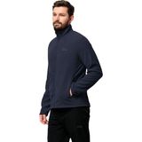 Jack Wolfskin Taunus Fz Erkek Mavi Polar Ceket - 2XL