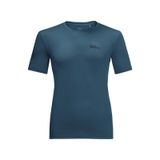 Jack Wolfskin Tech Erkek Tişört - Dark Sea
