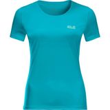 Jack Wolfskin Tech Kadın T-shirt 1807121-1620 - M - Mavi
