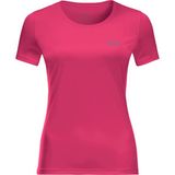 Jack Wolfskin Tech Kadın T-shirt 1807121-2601 - Fuşya