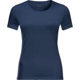Jack Wolfskin Tech T Kadın T-Shirt - M - Lacivert