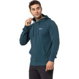 Jack Wolfskin Tommy Hoody Turuncu Erkek Kapüşonlu Sweatshirt 1000003TR - Koyu Yeşil