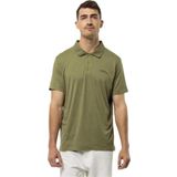 Jack Wolfskin Travel Polo Erkek Outdoor Tişört Yeşil