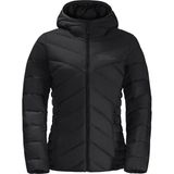 Jack Wolfskin Tundra Do Hoody Kadın Siyah Outdoor Ceketi