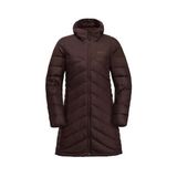 Jack Wolfskin Tundra Do Kadın Kahverengi Outdoor Ceketi - Mürdüm - XS