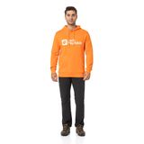 Jack Wolfskin Turuncu Erkek Kapüşon Yaka Sweatshirt Arthur Hoody M, Turuncu, 2XL