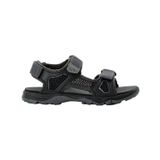 Jack Wolfskin Unisex Çocuk Siyah Sandalet, 4039531_6000