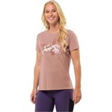 Jack Wolfskin Vonnan S/s Graphic T Kadın Tişört - Çok Renkli