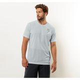 Jack Wolfskin Vonnan SS T Erkek T-Shirt 1809951TR - Cool Grey - 2XL