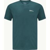 Jack Wolfskin Vonnan S/s T M Erkek T-Shirt - 2XL - Koyu Yeşil