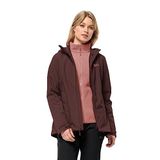 Jack Wolfskin W Moonrise Koyu Bordo Kadın Mont