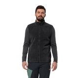 JACK WOLFSKIN WALDSTEIG FZ VEST M Erkek YELEK, black, S