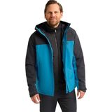 Jack Wolfskin Wild Places 3in1 Erkek Mavi Outdoor Ceketi