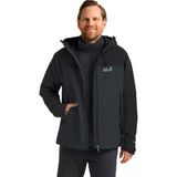 Jack Wolfskin Wild Places 3in1 Erkek Outdoor Mont A65257 - Phantom