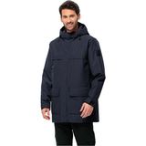 Jack Wolfskin Winterlager Parka Erkek Outdoor Mont 1115471-1010 - Lacivert