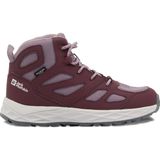 Jack Wolfskin Woodland 2 Texapore Mid K Unisex Çocuk Mor Bot - Mürdüm