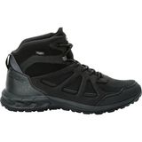 JACK WOLFSKIN Woodland 2 Texapore Mid M Büyük Numara Erkek Outdoor Bot 4051261 - Siyah