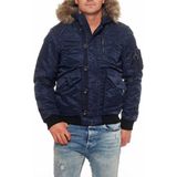 Jack&jones 12109349 Jorforce Bomber Jacket Lacivert Mont Lacivert