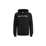Jack&Jones 12137054 Black Erkek Sweatshirt