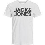 Jack&Jones 12158505 Beyaz Baskılı Erkek T-shirt