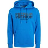 Jack&Jones Blugere Sweat Hood Prau23 Erkek Mavi Sweatshirt 12245810-07