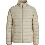 Jack&jones Bradley Light Puffer Collar Erkek Bej Dik Yaka Mont - 2XL