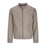 Jack&Jones Dylan Clean Erkek Kahverengi Bisiklet Yaka Ceket, M