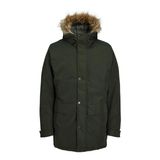 JACK&JONES Erkek JJCHAMP Ceket, Parka, Rosin, L, Rosin, L