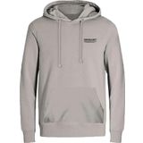 Jack&Jones Erkek Jjolıve Kanguru Cepli Kapüşonlu Sweatshirt 12256833 Taş