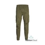 JACK&JONES Erkek Jogger Pantolon, Olive Night, XS