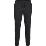 Jack&Jones Erkek Jpstgordon Paçası ve Beli Lastikli Pamuklu Jogger Pantolon 12224518 Siyah