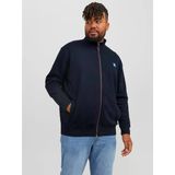 Jack&Jones Erkek Oversize Fermuarlı Yaka Sweatshirt - Günlük Kullanım