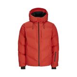 JACK&JONES Erkek Oversize Mont, Tomato Kırmızı, XXL