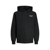 Jack&jones Hood Aero Erkek Siyah Kapüşonlu Sweatshirt Siyah L