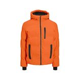 Jack&Jones Jack Jones Jcoheat Puffer Jacket Sn Erkek Günlük Mont 12215507-MANDARIN-ORANGE Turuncu