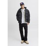 Jack&Jones Jack & Jones JJESOHO Puffer Collar Erkek Şişme Mont – Yüksek Yaka, Fermuarlı, Su İtici Kışlık Ceket