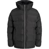 Jack&Jones Jack Jones Jorgene Puffer Jacket Blk Erkek Günlük Mont 12215443-BLACK Siyah