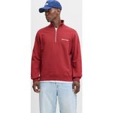 Jack&Jones Jack & Jones Norrebro Erkek Kırmızı Sweatshirt (12282899-TBR)