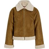 Jack&Jones Jack & Jones Svea Aviator Kadın Kahverengi Ceket (12278930-RUB)