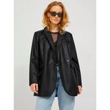Jack&Jones Jjxx Oversize Uzun Kol Deri Kadın Ceket - Minimalist Tarz