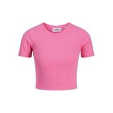 JACK&JONES Kadın JXFLORIE STR SS Rib Tee JRS NOOS Tişört, Morning Glory, XS, Gündüzsefası, XS