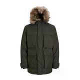 Jack&Jones Kapüşonlu Oversize Sıcak ve Şık Siyah Erkek Kışlık Mont