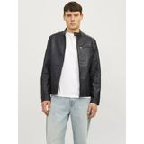 Jack&Jones Minimalist Deri Erkek Ceket - Regular Fit - Günlük Stil
