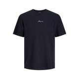 Jack&Jones Minimalist Oversize Erkek Tişört - Kısa Kol Yuvarlak Yaka