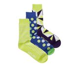Jack&Jones Neon Yeşili Erkek 3'Lü Çorap 12242192