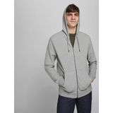Jack&Jones Oversize Fermuarlı Kapüşonlu Erkek Sweatshirt - Günlük Ve Spor