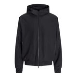 Jack&Jones Perfect Bomber Erkek Siyah Kapüşonlu Ceket, XXL